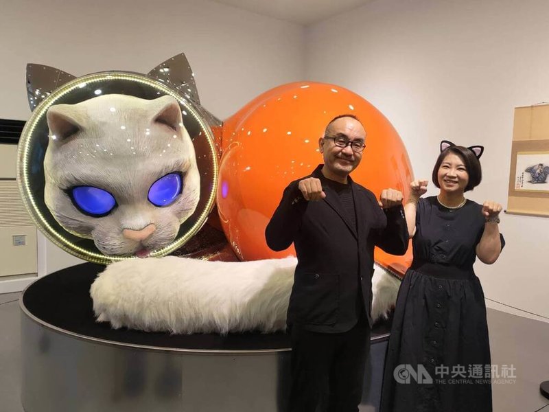 矢延憲司「船貓」有故事世界最快雕塑21日抵台| 文化| 中央社CNA