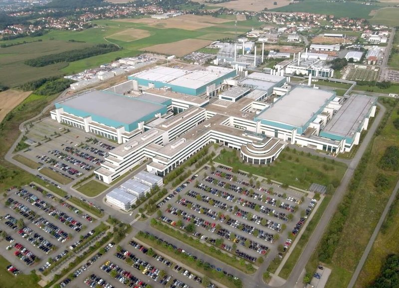 美國晶圓代工大廠格芯在德國東部的德勒斯登擁有歐洲最大的生產基地。（GlobalFoundries提供）中央社記者林育立柏林傳真  112年8月27日