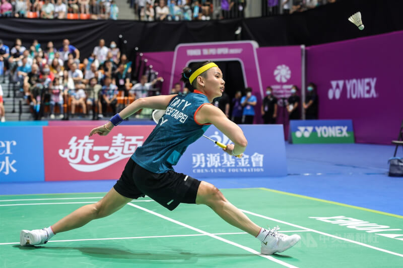 台灣羽球一姐戴資穎13日在香港羽球公開賽因右手不適突然退賽。（中央社檔案照片）