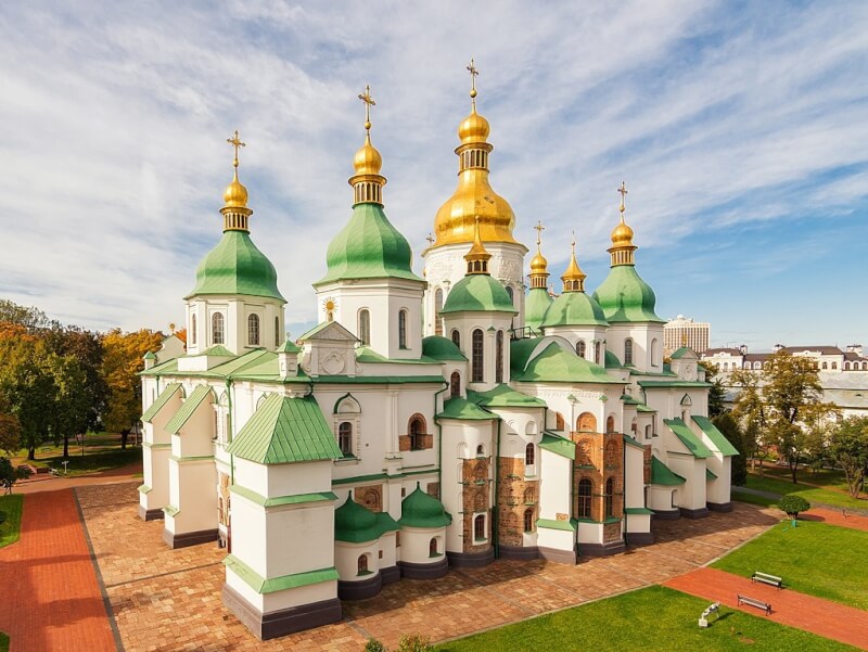 圖為基輔聖索菲亞大教堂。（圖取自維基共享資源，作者Rbrechko，CC BY-SA 4.0）