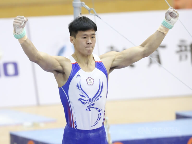 台灣體操好手唐嘉鴻。（中央社檔案照片）