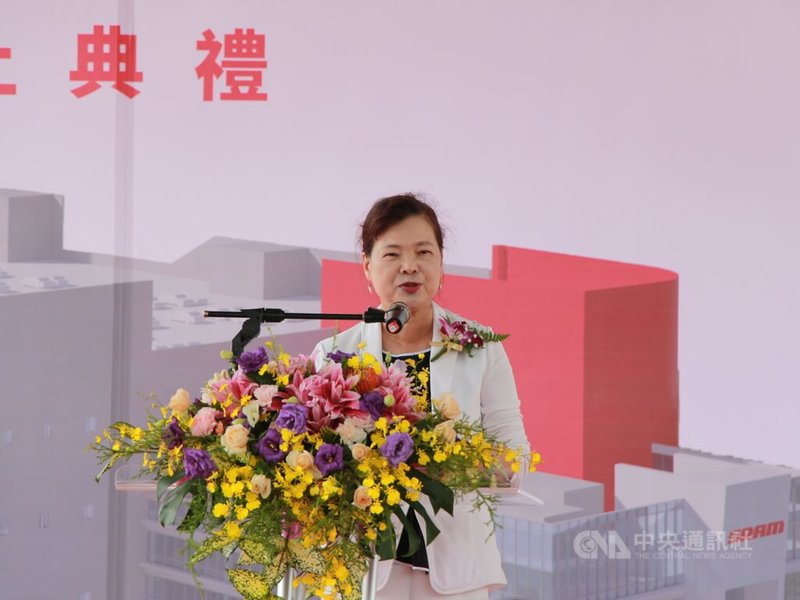 愛爾蘭商速聯公司台灣分公司將在台中設立新的生產基地,20日舉行動土典禮,經濟部長王美花(圖)致詞表示,自行車是環境友善的行業,樂見速聯公司持續與台灣供應鏈合作,讓台灣自行車產業持續成長與進步。中央社記者蘇木春攝 112年9月20日