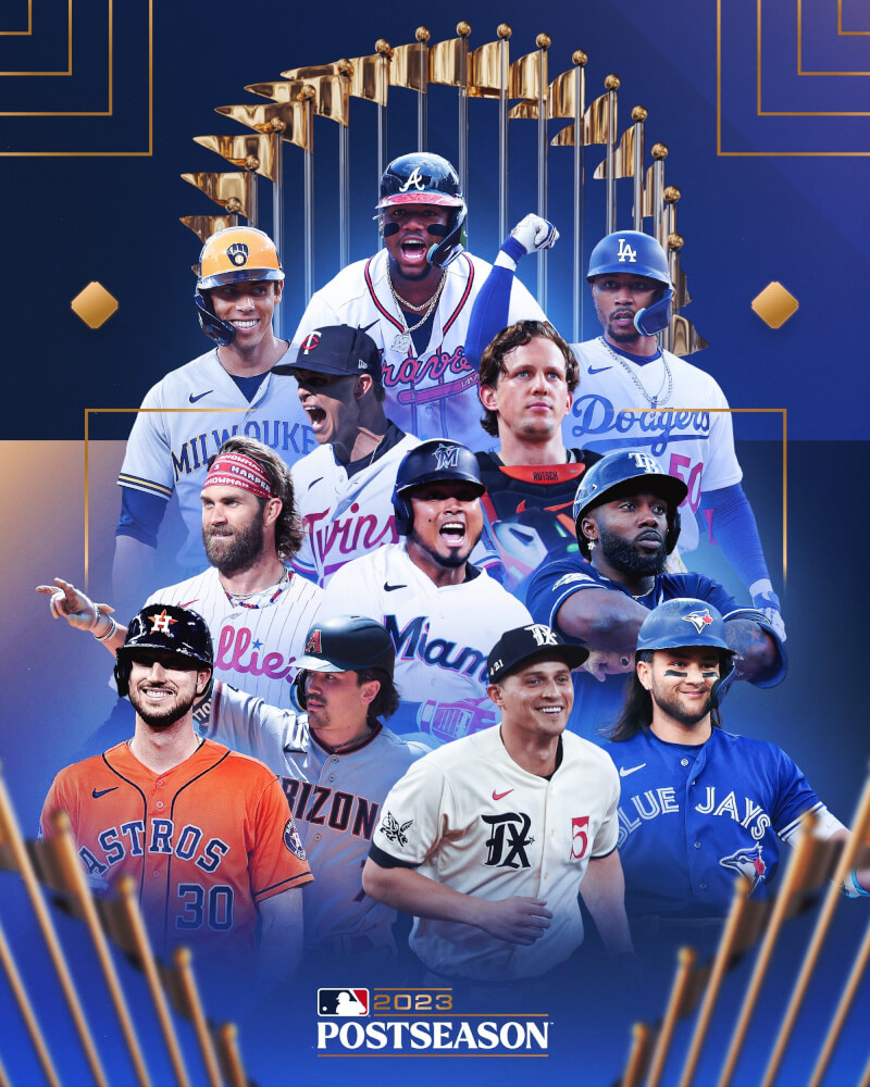 MLB季後賽12球隊全數底定。（圖取自twitter.com/MLB）