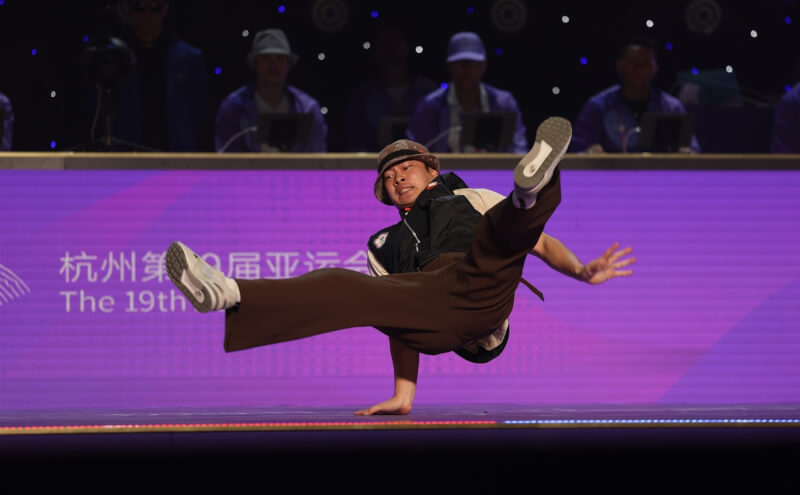 台灣霹靂舞選手孫振。（中華奧會提供）