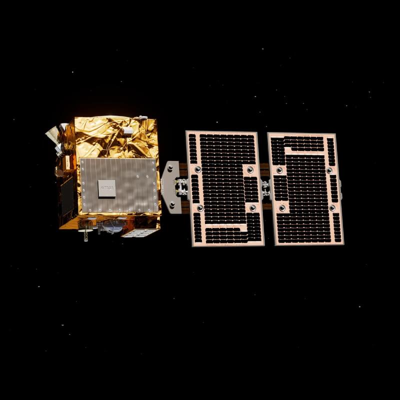 圖為獵風者3D模型。（國家太空中心提供）