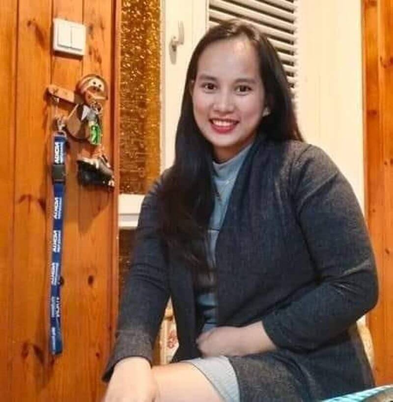 一名菲律賓護理師安吉琳因拒絕丟下年邁病患離開，在以色列集體農場慘遭哈瑪斯殺害。（圖取自twitter.com/FleurHassanN）