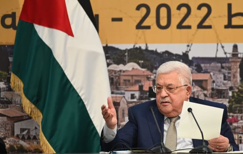 圖為巴勒斯坦自治政府主席阿巴斯。（圖取自facebook.com/President.Mahmoud.Abbas）