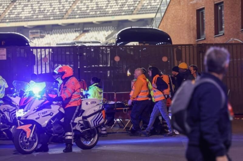 比利時布魯塞爾16日晚間發生以瑞典公民為目標的恐怖攻擊，2名瑞典公民遭槍擊喪生。（路透社）