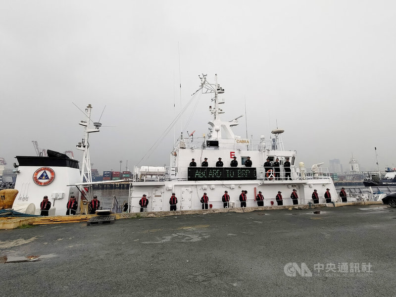 馬尼拉當局指控中國海警和海上民兵船22日在南海攔截，致碰撞菲律賓補給船和海巡隊巡邏艇卡布拉號（BRP Cabra）。圖為卡布拉號，攝於6月6日。中央社記者陳妍君馬尼拉攝 112年10月24日