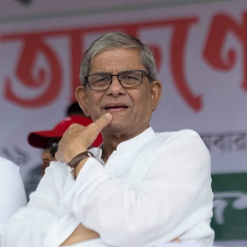 孟加拉民眾28日示威要求總理下台，主要反對派領袖艾蘭吉爾（圖）29日被當局拘押。（圖取自facebook.com/bnpbd.org）