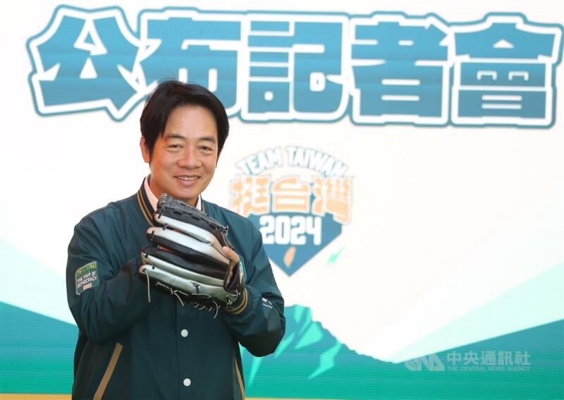 民進黨總統參選人賴清德(圖)7日上午在台北舉行記者會,親自主持並公布競選總部組織架構。中央社記者趙世勳攝 112年11月7日