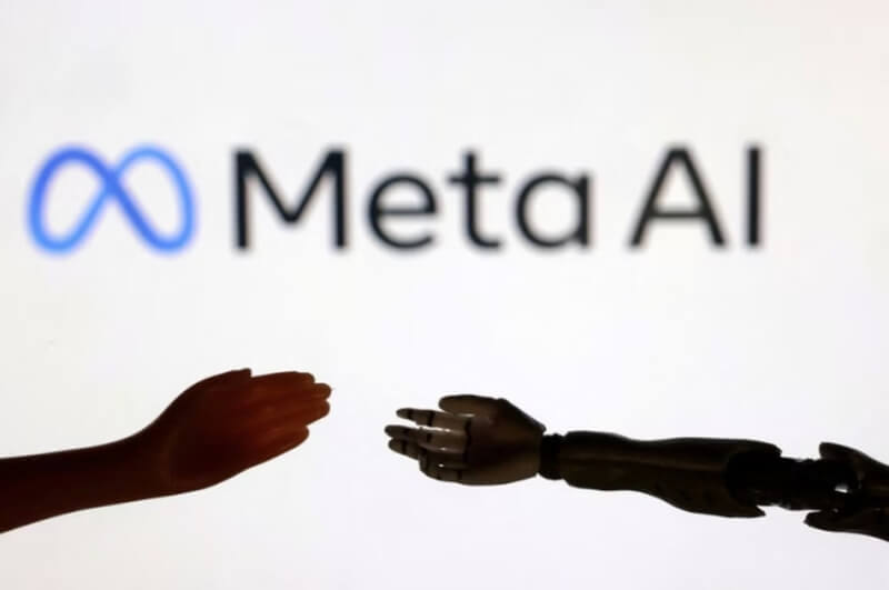 8日臉書母公司Meta Platforms宣布，臉書及Instagram將要求平台上政治廣告披露是否使用AI生成。（路透社）