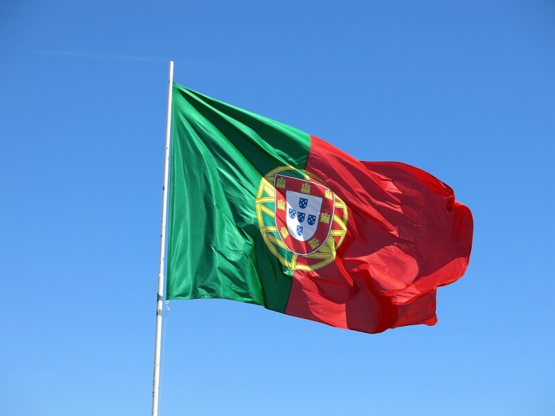 葡萄牙國旗。（圖取自Pixabay圖庫）