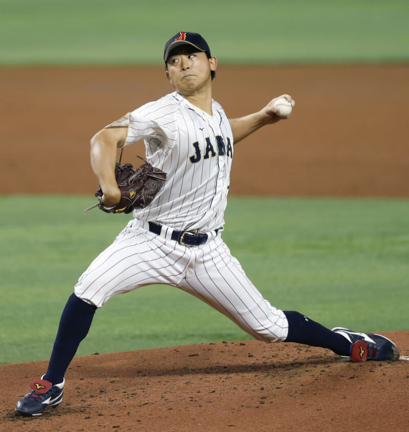 日職橫濱DeNA海灣之星球團11日表示，已同意陣中投手今永昇太（圖）挑戰MLB。（共同社）