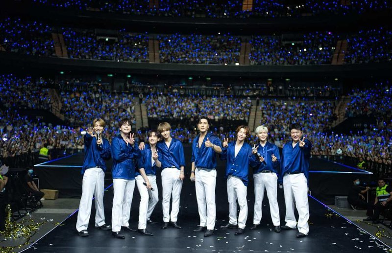 韓國天團SUPER JUNIOR將於2024年1月27、28日在高雄巨蛋舉行FAN PARTY,除了歡樂的遊戲內容,歷年金曲也不會少,要和台灣粉絲相見歡同樂。(遠雄創藝提供)中央社記者葉冠吟傳真 112年11月20日