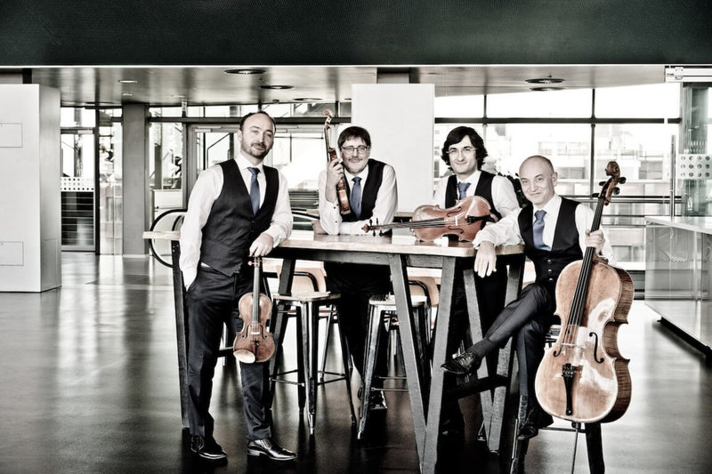 法國丹奈爾四重奏（Quatuor Danel）12月將訪台舉行音樂會，帶來柴可夫斯基弦樂四重奏作品。（鵬博藝術提供）中央社記者趙靜瑜傳真  112年11月21日