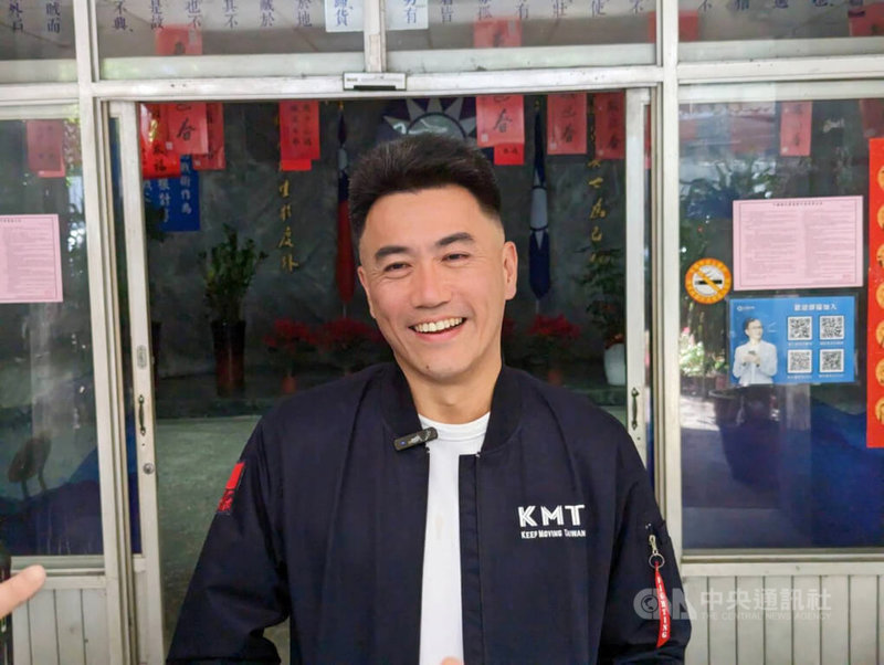 基隆市選區國民黨立委參選人林沛祥(圖)為現任議員,在家族支持下,頗具組織實力。中央社記者王朝鈺攝 112年11月25日