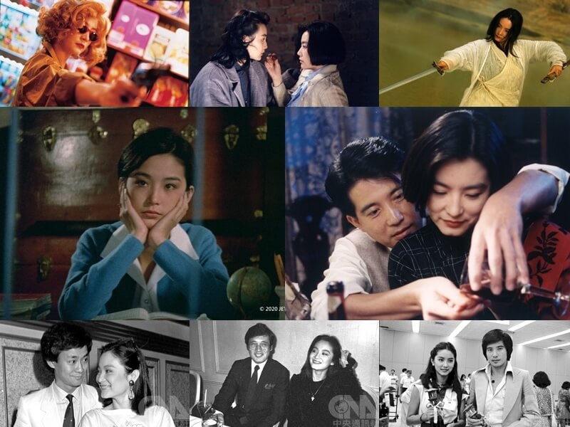 角色多變的林青霞演出過上百部電影，獲得第60屆金馬獎終身成就獎肯定。（中央社）
