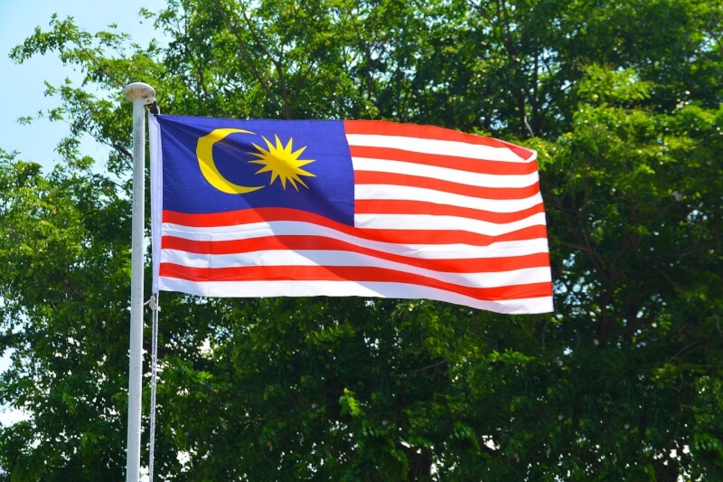 圖為馬來西亞國旗。（圖取自Pixabay圖庫）