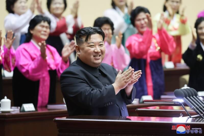 北韓領導人金正恩。（圖取自北韓中央通信社網頁kcna.kp）