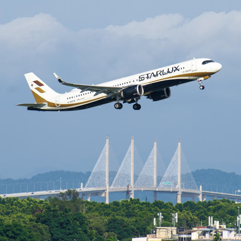 星宇航空班機，非當事航班。（圖取自facebook.com/starluxairlines）