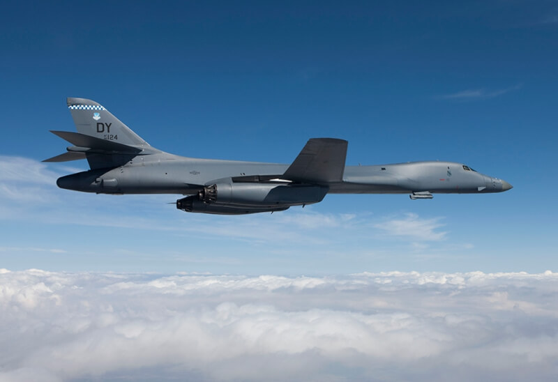 圖為B-1B轟炸機。（圖取自波音網頁boeing.com）