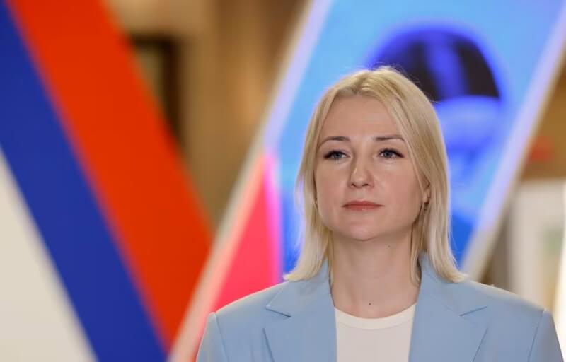 俄羅斯明年將舉行總統大選，前電視台女記者鄧佐娃（圖）20日登記參選。（路透社）