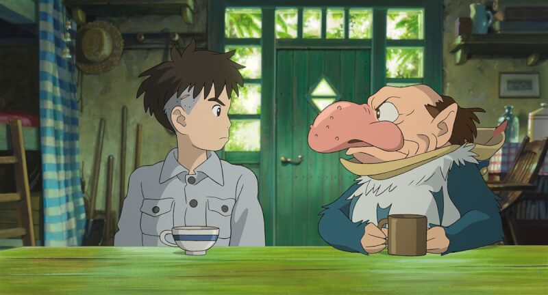 宮崎駿作品「蒼鷺與少年」7日獲頒金球獎最佳動畫片獎。（甲上娛樂提供）