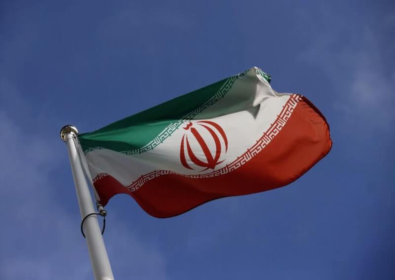 圖為伊朗國旗。（路透社）