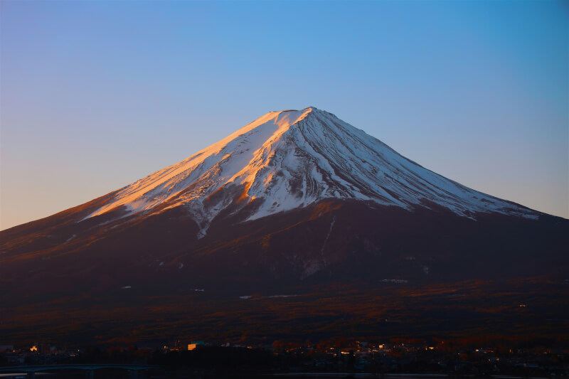 富士山。（圖取自Unsplash圖庫）