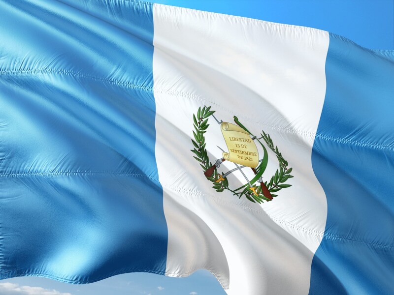 圖為瓜地馬拉國旗。（圖取自Pixabay圖庫）