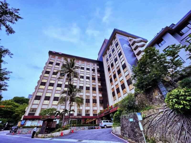 台北市北投區熱海溫泉大飯店將於2月底結束營業。（圖取自facebook.com/atamihoteltaipei）