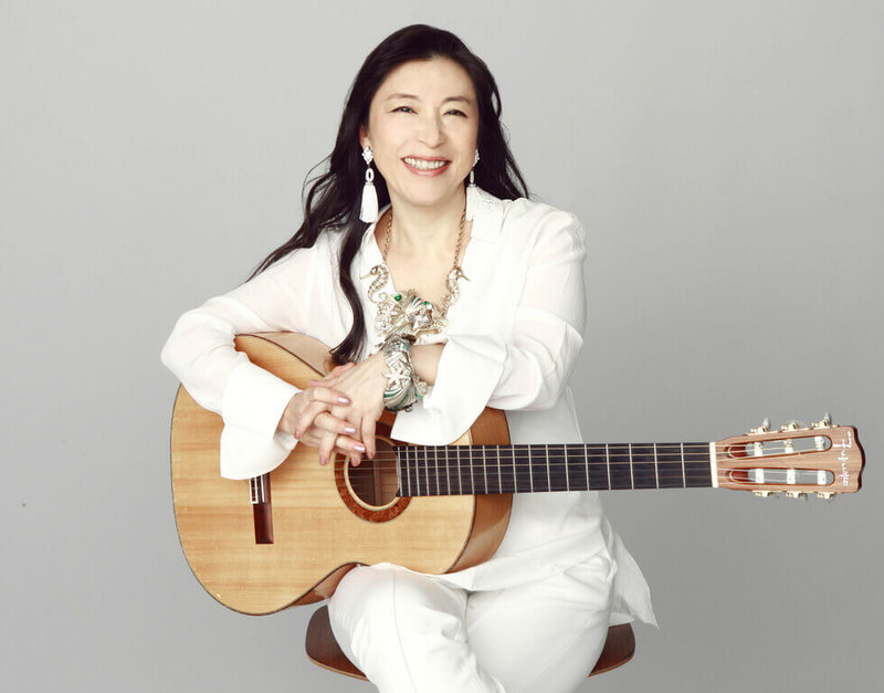 日本Bossa Nova女王小野麗莎宣布4月起將展開個人出道35週年演唱會,並將台灣選為演出第1站,預計在台中國家歌劇院登台開唱。(好滿意音樂提供)中央社記者葉冠吟傳真 113年2月28日