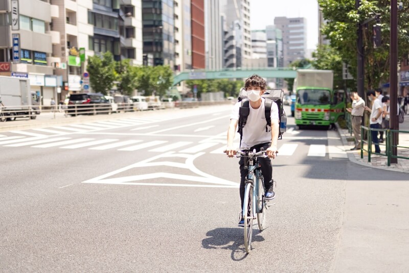 日本政府警察廳表示，全日本交通事故件數雖然每年遞減，但跟自行車相關的事故已連續2年增加。（示意圖／圖取自Pakutaso圖庫）