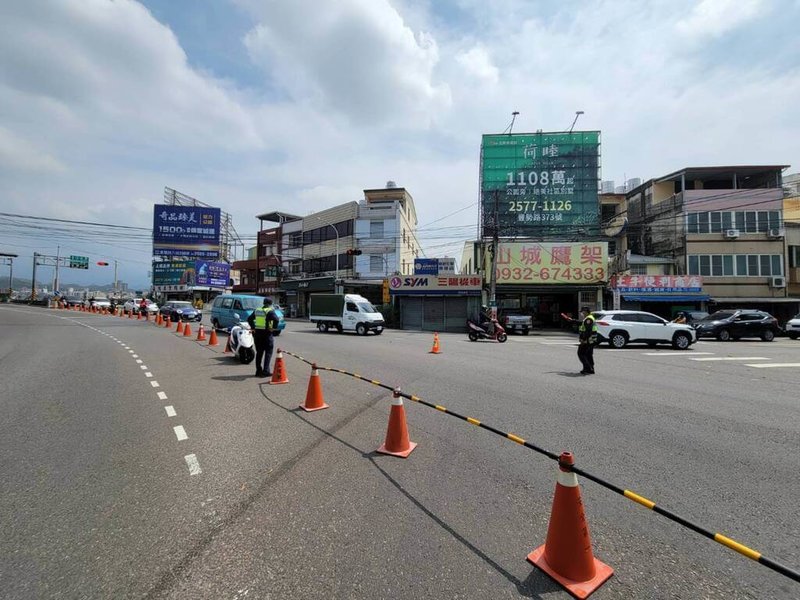 2024國際自由車環台公路大賽「浪漫台三線站」12日將行經台中市東勢區、石岡區，東勢警分局籲請用路人配合交通管制。（民眾提供）中央社記者趙麗妍傳真  113年3月6日