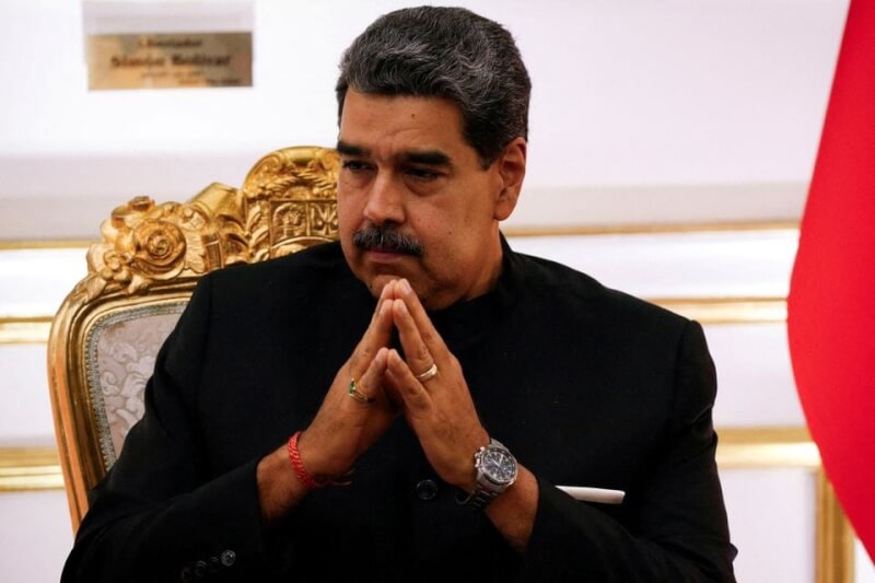 委內瑞拉總統馬杜洛。（路透社）