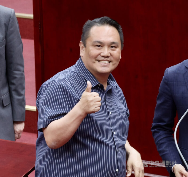 國民黨台北市議員陳重文。(中央社檔案照片)