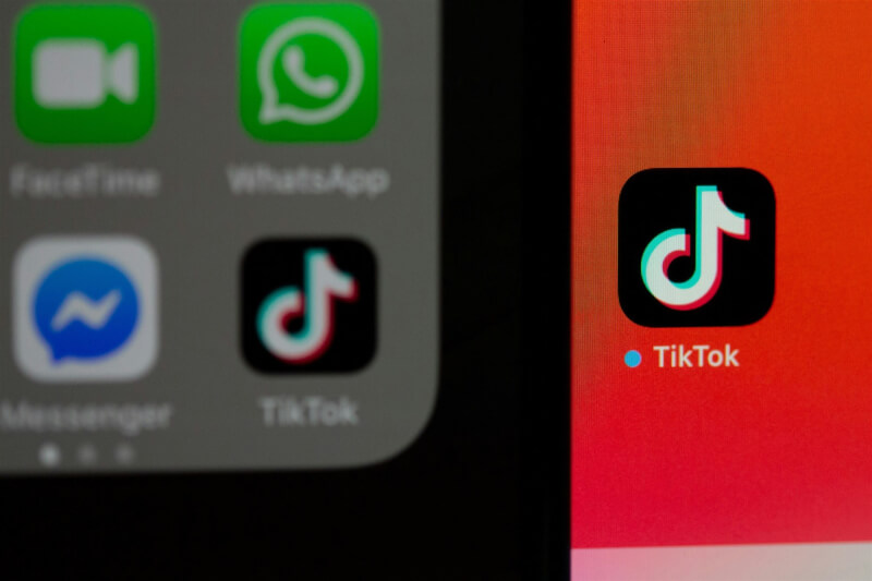 TikTok 8日面臨美國13州與哥倫比亞特區（華盛頓）提出的新訴訟。（示意圖／圖取自Unsplash圖庫）