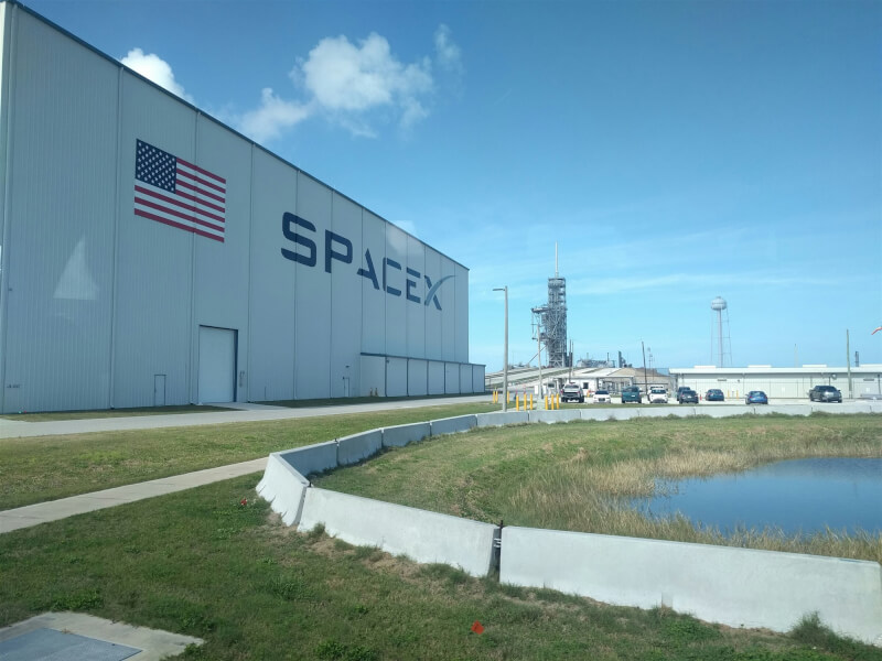 SpaceX在甘迺迪太空中心的發射場。（圖取自Unsplash圖庫）