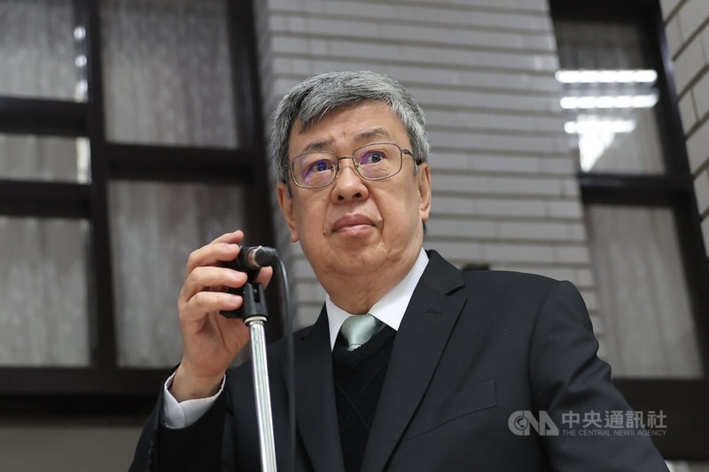 行政院長陳建仁(圖)22日在立法院受訪表示,電價調漲由電價審議委員會審議,審議過程會兼顧民生及穩定物價,對於農漁、醫療、社福、教育等機構,需要補助的地方會加以考慮。中央社記者王飛華攝 113年3月22日