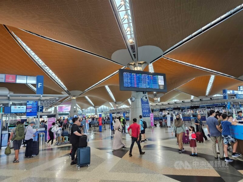 馬來西亞吉隆坡國際機場。（中央社檔案照片）