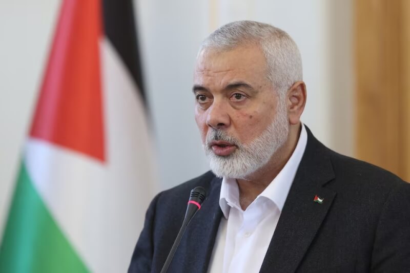 巴勒斯坦伊斯蘭主義組織哈瑪斯領袖哈尼雅。（Asgaripour/WANA via 路透社）