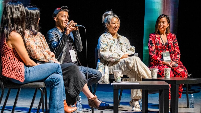 2022年開辦的玉石音樂節（Jade Music Fest）每年吸引亞裔音樂人齊聚交流，從加拿大啟動串聯世界華語音樂人。（玉石音樂節提供）中央社記者程愛芬溫哥華傳真 113年4月20日