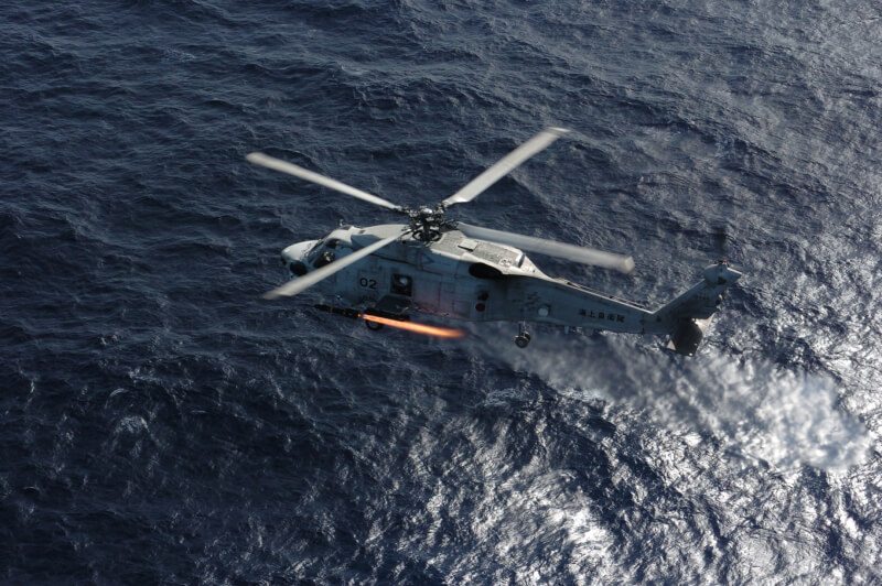 SH60K直升機同型機。（圖取自日本海上自衛隊網頁mod.go.jp）