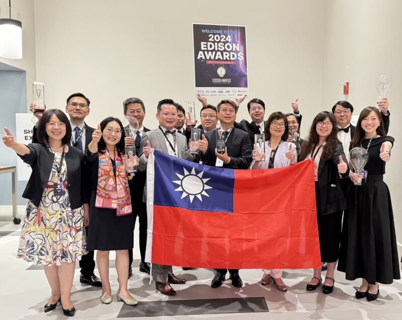 經濟部表示，今年台灣創新研發成果拿下9座2024愛迪生獎，其中經濟部科專技術囊括8獎，創下單一年度獲獎最多紀錄。（圖取自經濟部網頁moea.gov.tw）