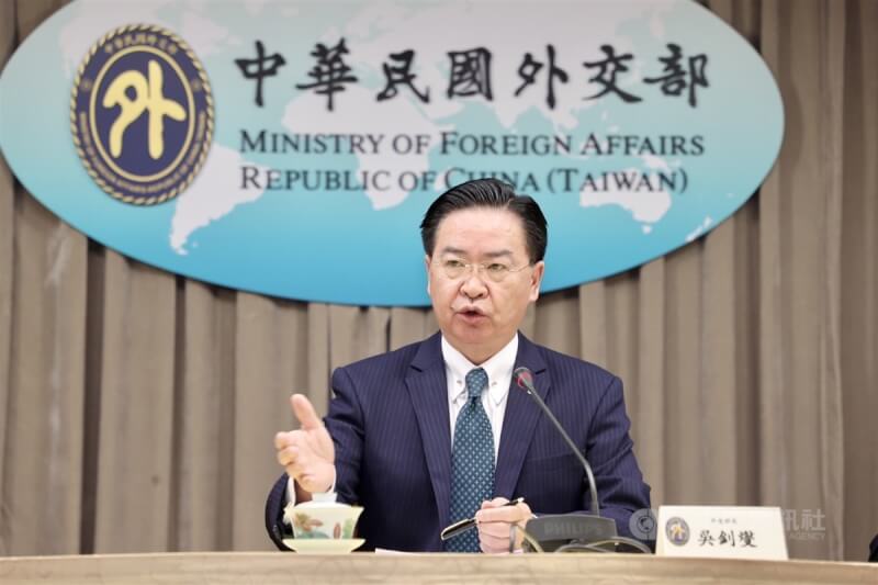 外交部長吳釗燮將接任國安會秘書長。（中央社檔案照片）