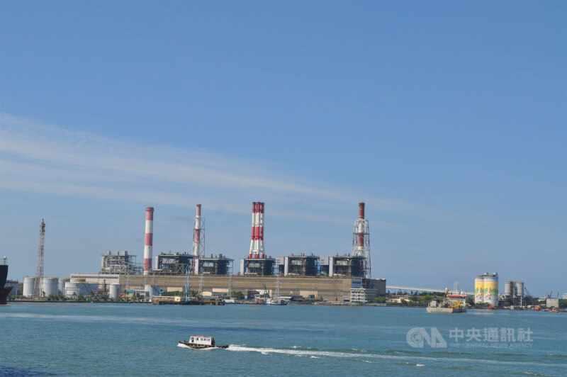 图为大林发电厂一景。（中央社档案照片）