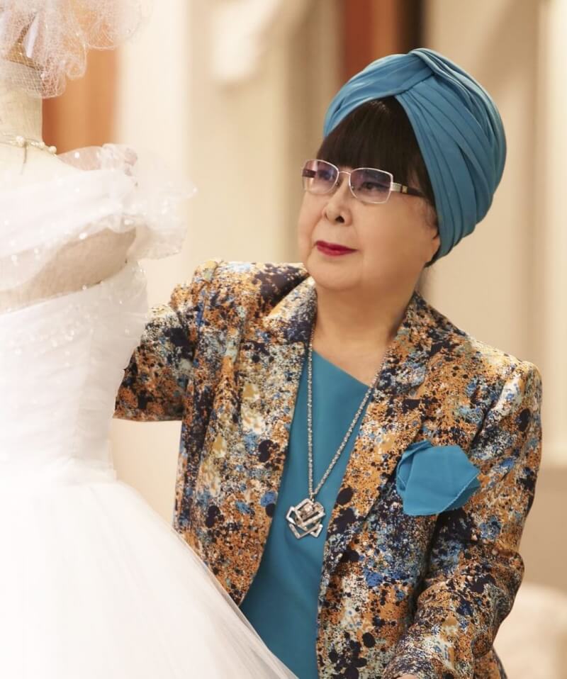 日本知名婚紗設計師桂由美26日逝世，享耆壽94歲。（圖取自instagram.com/yumikatsurajapan）