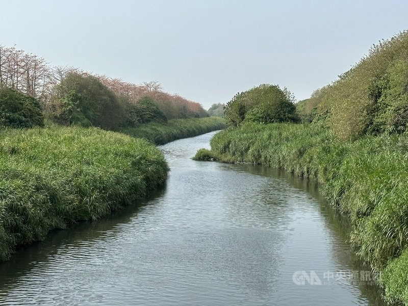 東螺溪又稱舊濁水溪，流經彰化縣多個鄉鎮，沿岸農業、畜牧業與養殖業發達，是南彰化農業灌溉重要命脈，有彰化母親河美譽。中央社記者鄭維真攝  113年5月4日