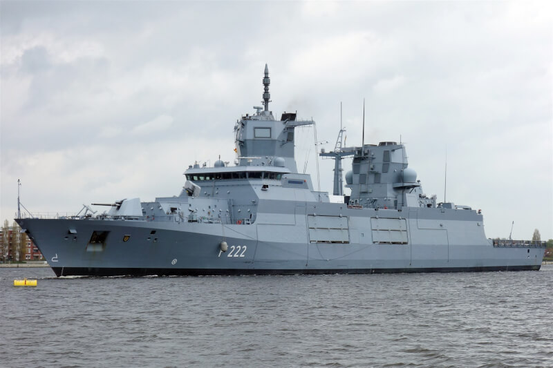 德國巴登符騰堡級巡防艦。（圖取自維基共享資源；作者：Ein Dahmer，CC BY-SA 4.0）